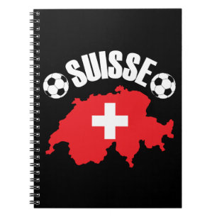 Suisse Zwitserland Voetbal Notitieboek