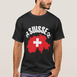 Suisse Zwitserland Voetbal T-shirt