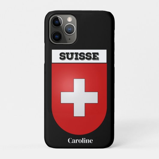 Suisse | Zwitserland | wapenstilstand in Zwitserl Case-Mate iPhone Case (Achterkant)