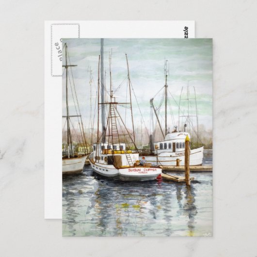 Suisun Clipper Briefkaart (Voorkant / Achterkant)