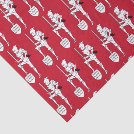 "Suit Armor DIVA" WEEFSUE PAPER Tissuepapier (Detail)