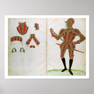 Suit Armor for Lord Compton, van 'An Elizabet' Poster
