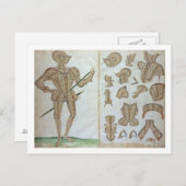 Suit Armor voor Sir Henry Lee uit 'An Elizabe' Briefkaart (Voorkant / Achterkant)