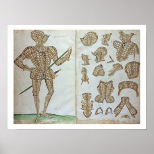 Suit Armor voor Sir Henry Lee uit 'An Elizabe' Poster
