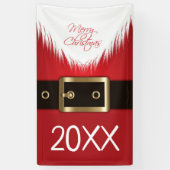 Suit Banner van de kerstkerstman (Verticaal)