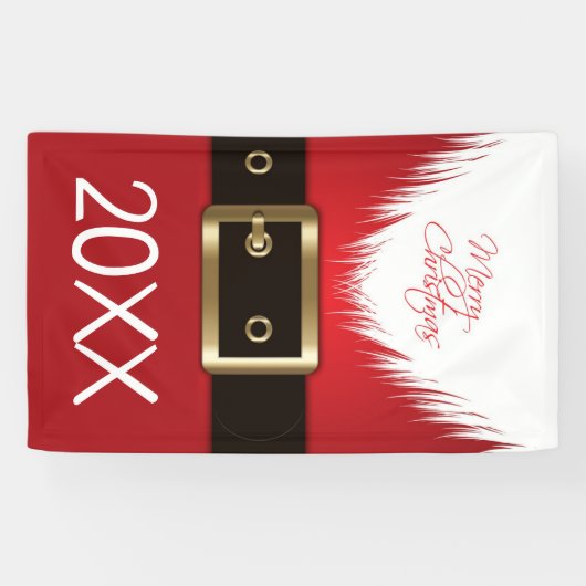 Suit Banner van de kerstkerstman (Horizontaal)