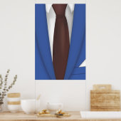 Suit en Stropdas Poster (Keuken)