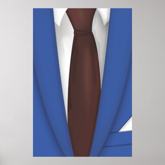Suit en Stropdas Poster (Voorkant)