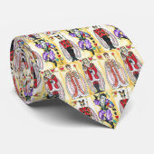 Suit Hearts-Stropdas Stropdas (Opgerold)