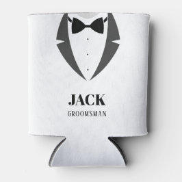 Suit op mijn beste Groomsman Coooler Blikjeskoeler