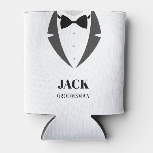 Suit op mijn beste Groomsman Coooler Blikjeskoeler (Voorkant)