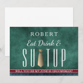 Suit-up, word jij mijn huisvrouw? kaart (Voorkant / Achterkant)