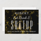 Suit-up, word jij mijn huisvrouw? kaart (Voorkant / Achterkant)