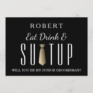 Suit-up, word jij mijn huisvrouw? kaart