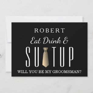 Suit-up, word jij mijn huisvrouw? kaart