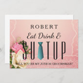 Suit-up, word jij mijn huisvrouw? kaart (Voorkant / Achterkant)