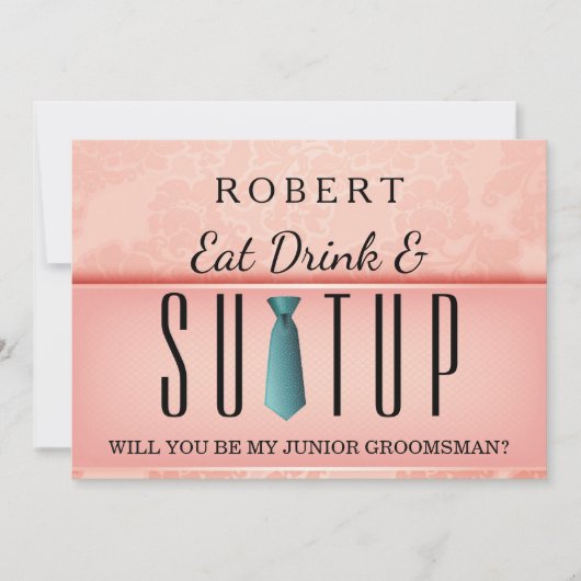 Suit-up, word jij mijn huisvrouw? kaart (Voorkant)