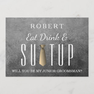 Suit-up, word jij m'n huisvrouw? kaart