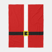 Suit van Santa | Kerstmis Fleece Deken (Voorkant)