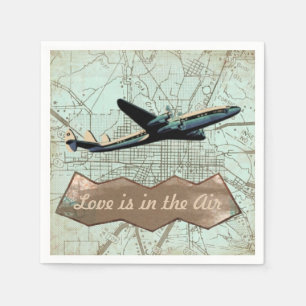 Suitcase Party Napkins Servetten