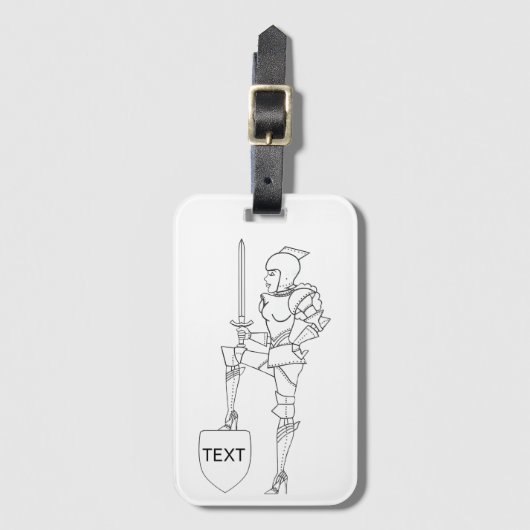 Suite Armor Diva om te personaliseren Bagagelabel (Voorkant (verticaal))