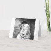 Suite met kerstkaart met kast feestdagen kaart (Achterkant)