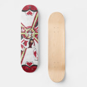 [Suits of Royalty] Hartenkoningin Persoonlijk Skateboard (Voorkant)