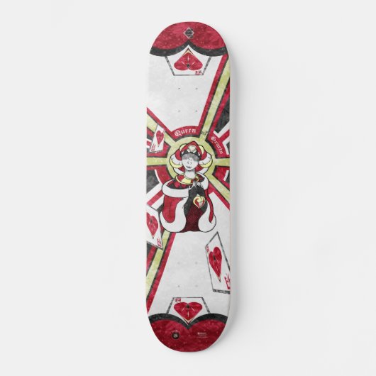 [Suits of Royalty] Hartenkoningin Persoonlijk Skateboard (Voorkant)