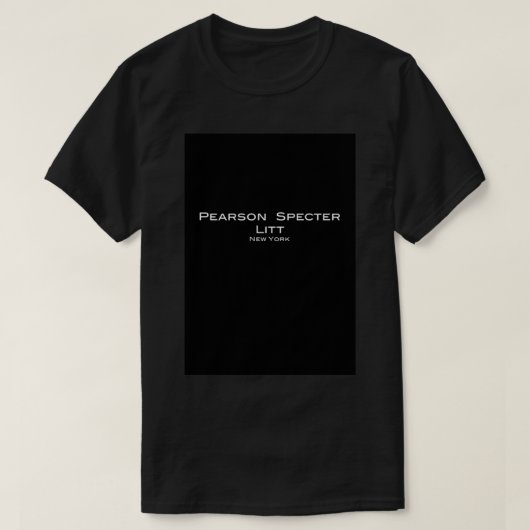 Suits Pearson Specter Litt Logo Spiral Notebook T-shirt (Design voorkant)