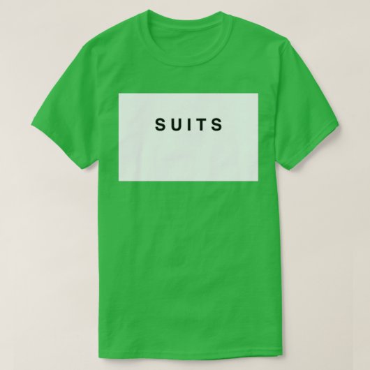 Suits T-shirt (Design voorkant)