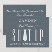 Suitup, word jij m'n huisvrouw? kaart (Voorkant / Achterkant)