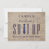 Suitup wordt mijn beste Glitter Kaart (Voorkant)