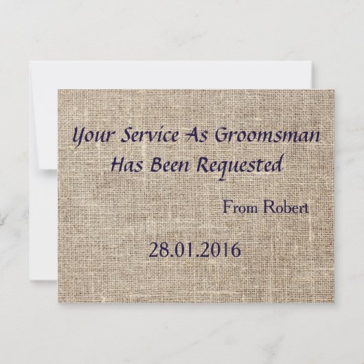 Suitup wordt mijn beste Glitter Kaart (Achterkant)