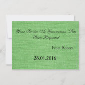 Suitup zal jij mijn Bestman zijn Kaart (Achterkant)