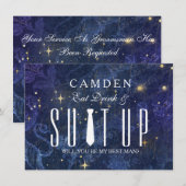 Suitup zal jij mijn Bestman zijn Kaart (Voorkant / Achterkant)