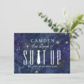 Suitup zal jij mijn Bestman zijn Kaart (Staand voorkant)