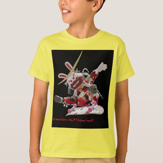 Suji Samurai Skater v3 Tri-Blend Shirt (Voorkant)