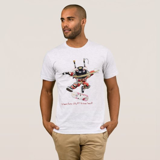 Suji Samurai Skater v5 T-shirt (Voorkant volledig)