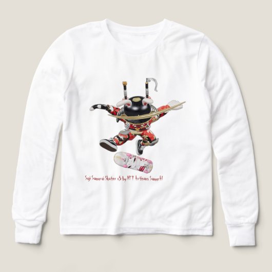 Suji Samurai Skater v5 T-shirt (Voorkant)