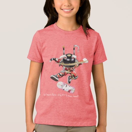 Suji Samurai Skater v5 T-shirt (Voorkant)