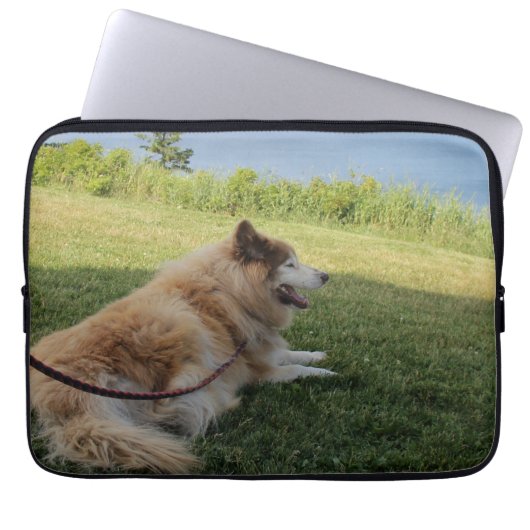 Suka geniet van Cape George Laptop Sleeve (Voorkant)
