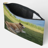 Suka genietend bij Cape George Etui (Open)