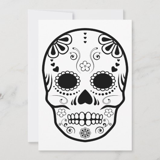 sukerenschedels : 1 kaart (Voorkant)