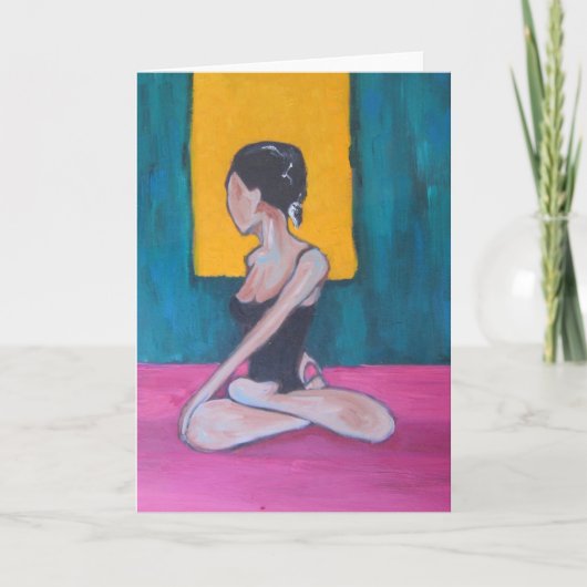 Sukhasana Kaart (Voorkant)