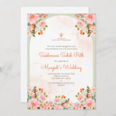 Sukhmani pad invitatie als Akhand Path uitnodiging (Voorkant / Achterkant)