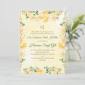 Sukhmani pad invitatie digitale download kaart (Staand voorkant)