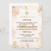 Sukhmani Sahib Paath Invitation Card Kaart (Voorkant / Achterkant)