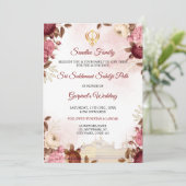 Sukhmani Sahib Paath Invitation Kaart, Akhnda Path Kaart (Staand voorkant)