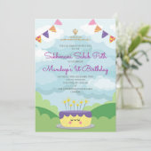 Sukhmani Sahib pad uitnodiging 1e verjaardag (Staand voorkant)