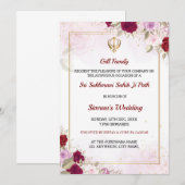 Sukhmani Sahib Path Uitnodigingskaart Kaart (Voorkant / Achterkant)